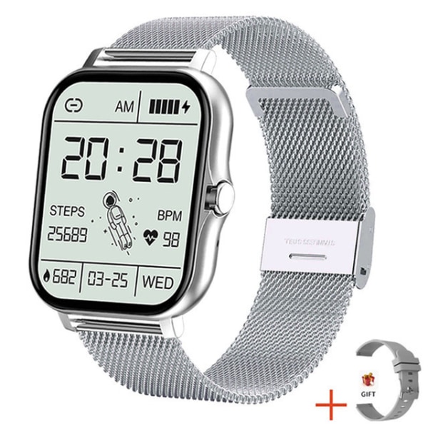 Ny Y13 smart watch stegräknare pulsmätning bluetooth samtal 1,69 pekskärm smart armband