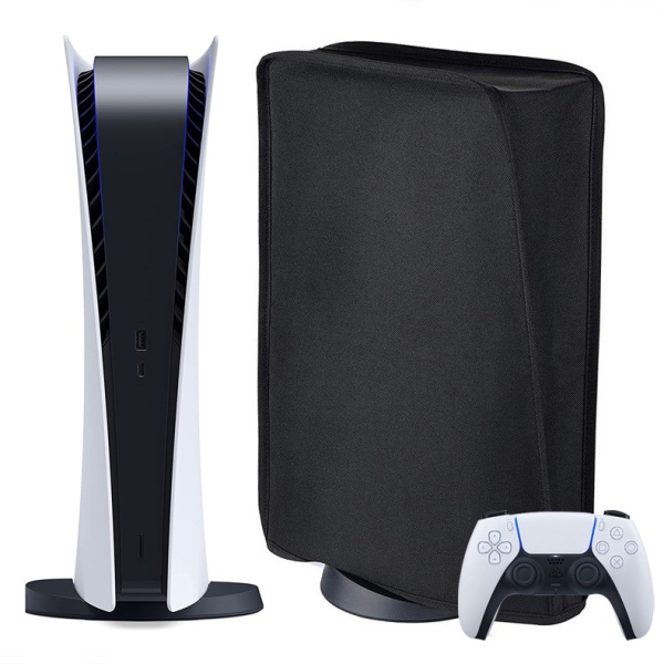 PS5-konsolin pölysuoja, PS5-pölysuoja, räätälöity Playstation 5 -konsolille, levyversio ja digitaalinen versio