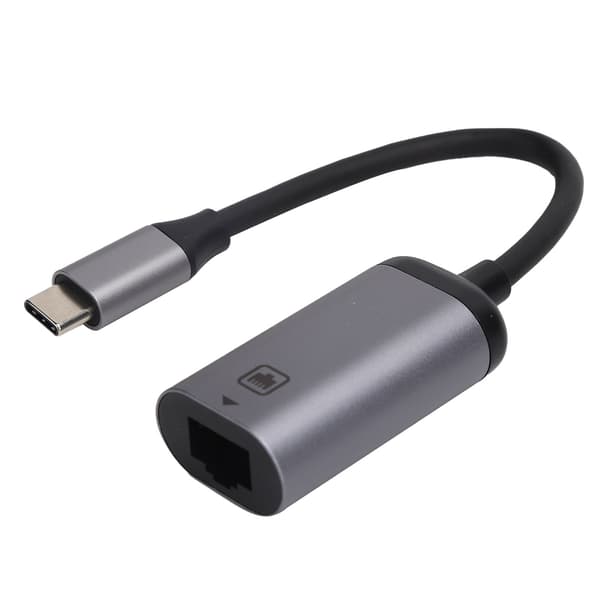 Ethernet-adapter Typ-C till RJ45 Nätverksport Konverterkabel Plugin Datortillbehör