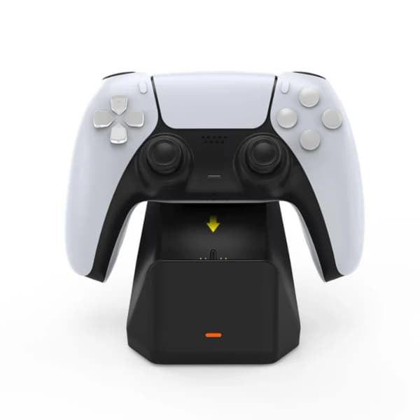 For PS5 Controller Oplader USB Enkelt Opladning Dock Stand Station Vugge Til Sony Playstation 5 Til PS5 Gamepad Controller Ny