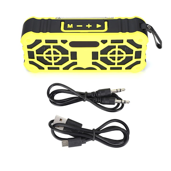 Bluetooth-kaiutin Kannettava langaton Bluetooth 5.0 -kaiutin Handsfree-puhelulla ja FM-radiolla