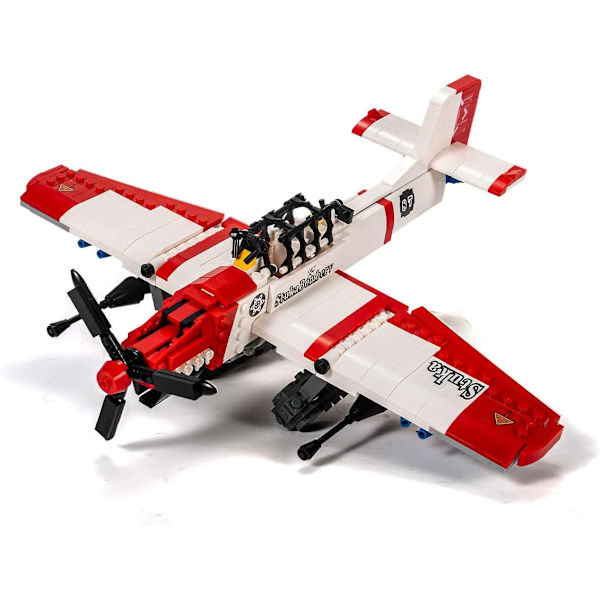 dOvOb Military Junkers Bomber Multirole Combat Aircraft Building Blocks Set (649 Pieces), Army Plane Toys Gifts for Kid and Adult
