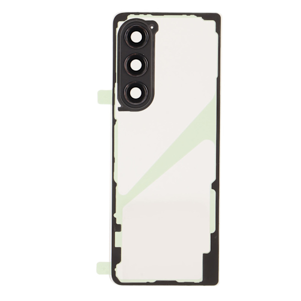 Galaxy Z Fold 5 5G F946:n läpinäkyvä takalasin vaihto, puhelimen takapaneelin kotelo, jossa kameran linssi, puhelinteline, korjaustyökalusarja, musta
