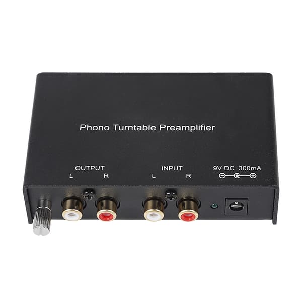 Dual-kanal Phono Preamplifier RCA Preamplifier Output Støjreduktion Phono Preamp
