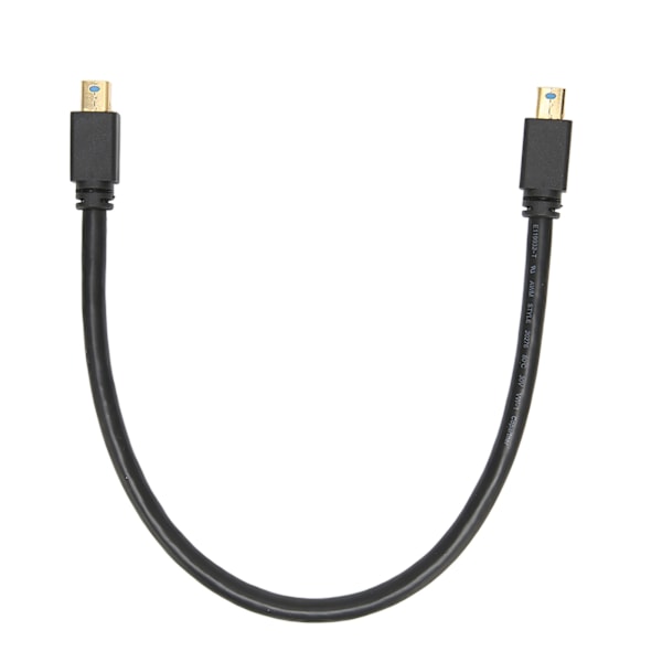 DP-uros naar DP-uros-kabel, ondersteunt 8K bij 60HZ, 4K bij 144HZ, 2K bij 165Hz, DP1.4-kabel, 30 cm, mini-DP-kabel voor computer, dvd, televisie