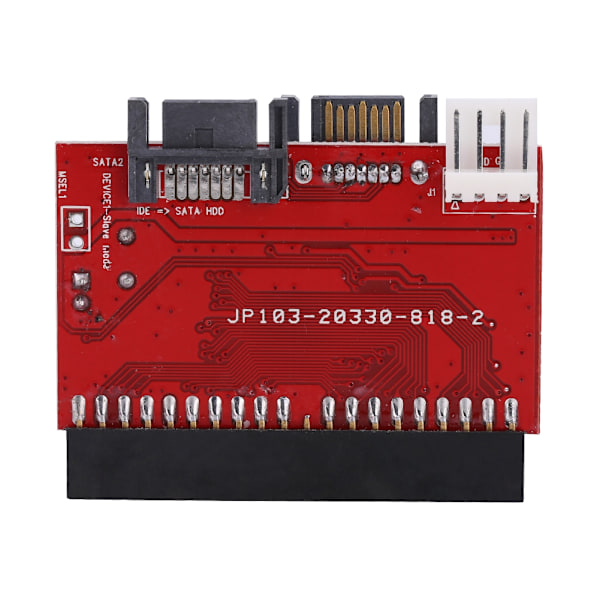 IDE till SATA-konverterkort CD-ROM/Hårddisk/HDD 40-stifts IDE-port