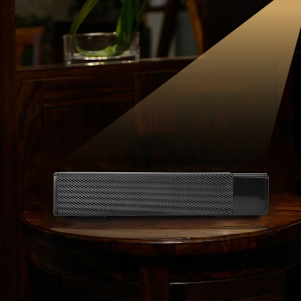 Mini Subwoofer Desktop Bluetooth-högtalare med hög effekt Dubbel högtalare Soundbar för telefon Dator