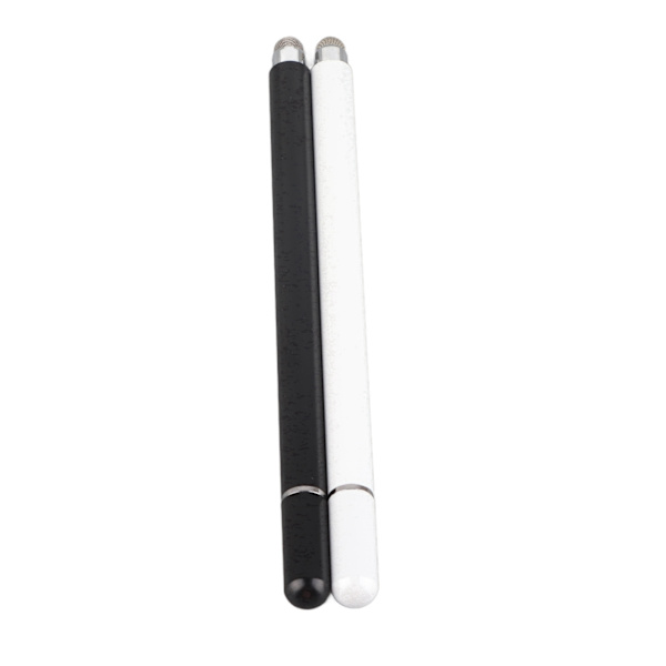 2 stk. Stylus Sort Hvid Magnetisk Sug Håndskrift Stylus Universal Kapacitiv Pen til Mobiltelefon Tablet