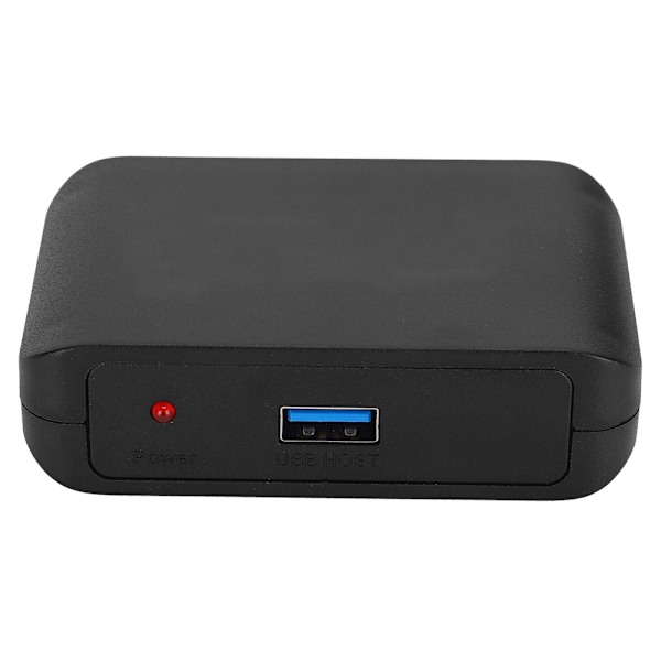 USB 3.0 till HDMI VGA-omvandlare Extender HD Video Audio Display Adapter för Win/MAC OSBlack