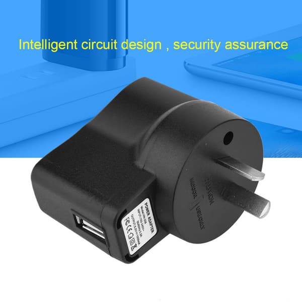 5V 1A lader strømadapter USB ladeplugg strømforsyning for telefon