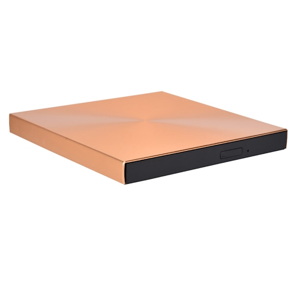 5 Gbps dataöverföring extern DVD-brännare Pop-up USB 3.0 DVD-enhet för Mac/Windows (guld)