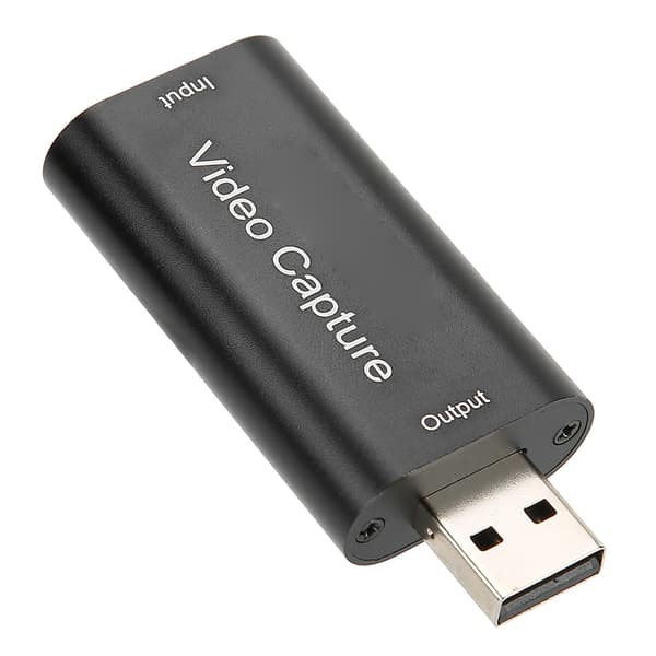 Video Capture Card USB2.0 HD Bärbar Dator Tillbehör för Windows / Android / OS X