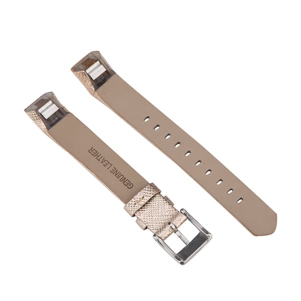 Ekte skinn armbånd Smart håndleddsrem erstatningsstropp for Fitbit Alta Gold