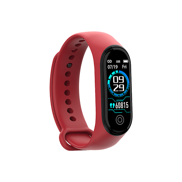 RD05 IPS Högdefinitions Full Färgrik Display Bluetooth4.0 Smart Armband Band Monitor Information Pushred