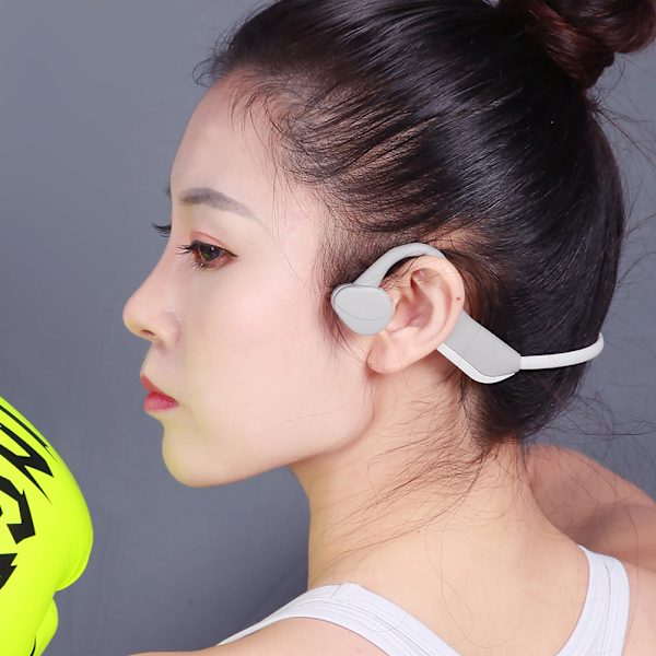 Bone Conduction Trådløse Bluetooth 5.0 Headset Udendørs Sports Hovedtelefoner