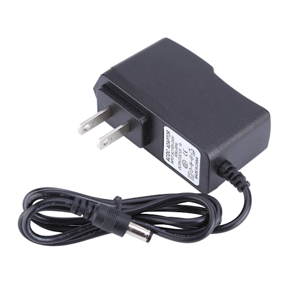 12V 1A 5,5mm Strømadapter Oplader