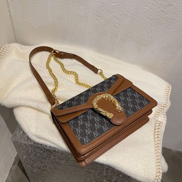 Premium sense fransk kæde armhule taske dame niche taske temperament skuldertaske crossbody taske