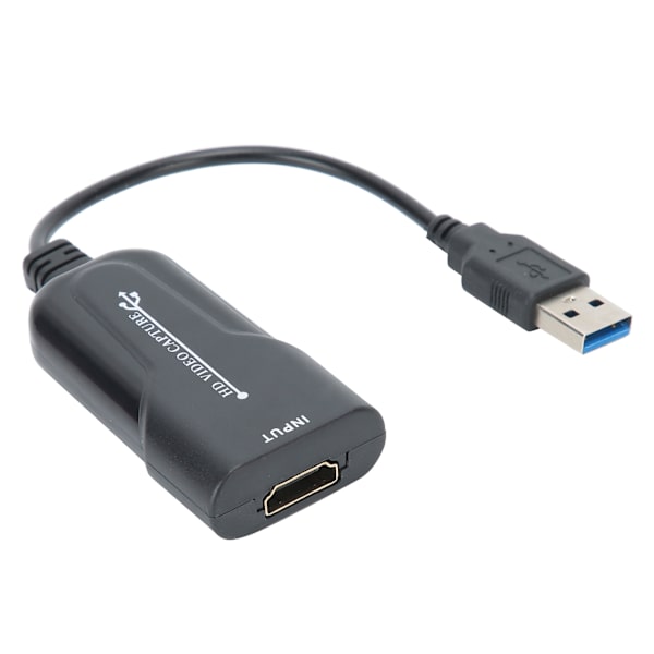 Video Capture Card 1080p HDMI til USB 2.0 3.0 til Win7/8/10/OS X10.9/Android8.0/Linux