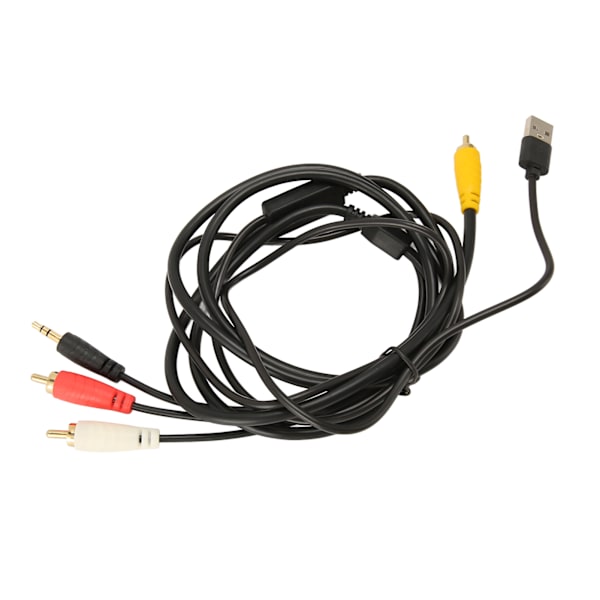 Digital Fiberoptisk til Analog 2RCA 3,5 mm Jack Stereo Audiokabel til TV DVD Netværks Set Top Box