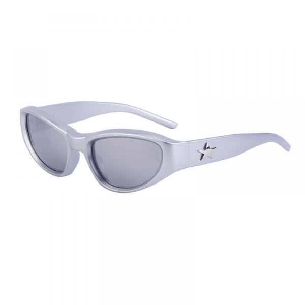 Polariserede Cat Eye-solbriller til kvinder, 100 % UV-beskyttelse retro smalle spidse solbriller til kvinder
