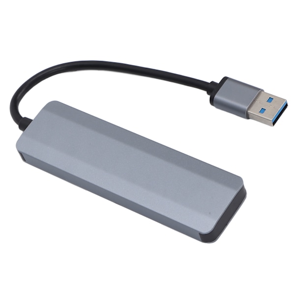 USB3.0 Hub 4-porters Splitter Overstrømsbeskyttelse Bred applikasjon USB3.0 Dokkingstasjon for tastatur Stasjonær datamaskin