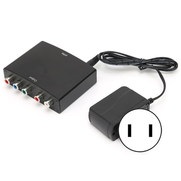 Video Audio Converter YPBPR til HighDefinition Multimedia Interface Composite Digital Converter Bred Spenning