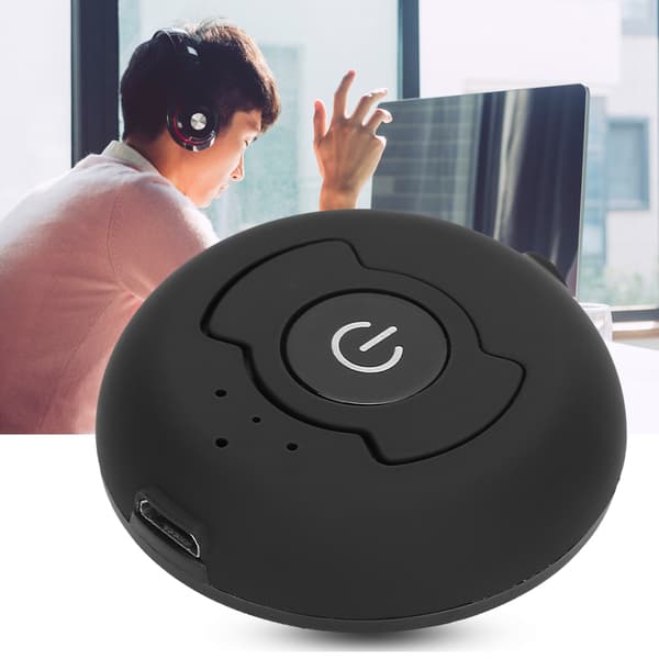 Bluetooth 3.0 Transmitter med lav latenstid - Trådløs TV-lydtransmitter til de fleste øretelefoner