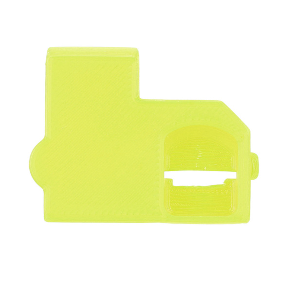 SD2SP2-kortleserdeksel med høy nøyaktighet, robust og holdbar ABS SD2SP2-adapterdeksel for NGC-beskyttelse, erstatning, gul