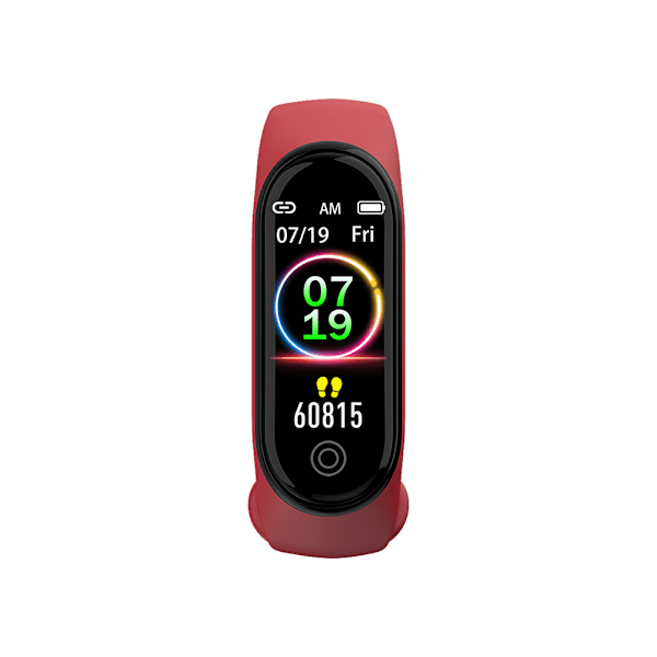 RD05 IPS Högdefinitions Full Färgrik Display Bluetooth4.0 Smart Armband Band Monitor Information Pushred