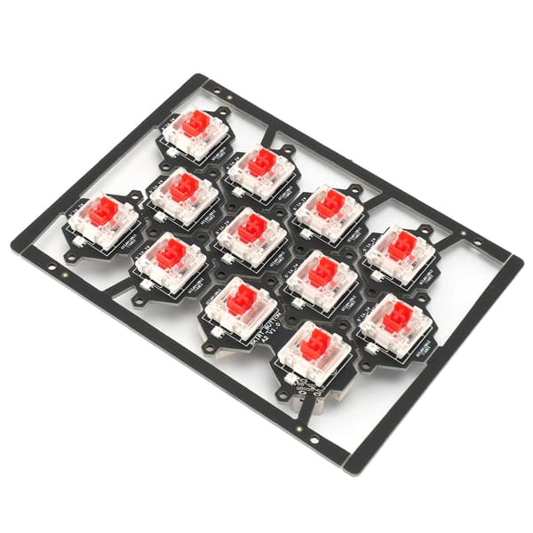 3D-print varmt tastatur til VORON 2.4 til Trident til Switchwire Skift lysfarve Pålidelig drift Printertilbehør