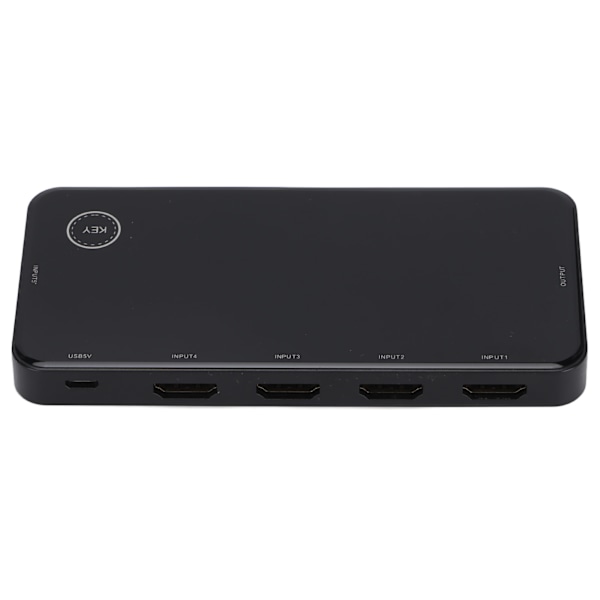ABHD05 5 i 1 Out HD Multimedia Interface Switcher 4K Monitor Splitter til PC DVD-afspiller med fjernbetjening
