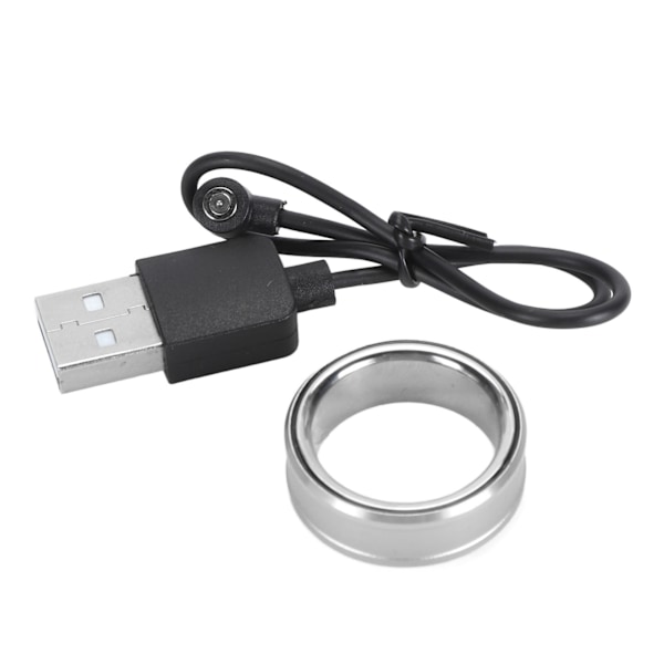 Smart Ring Health Tracker BT 5.1 Søvn Kropstemperatur Overvågning Skridttæller IP68 Smart Ring