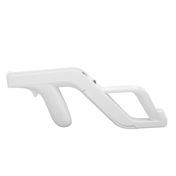 Gamepad Light Gun Ridsefast Stabil Reducere Oboseala Light Gun pentru Controler Wii Alb Alb