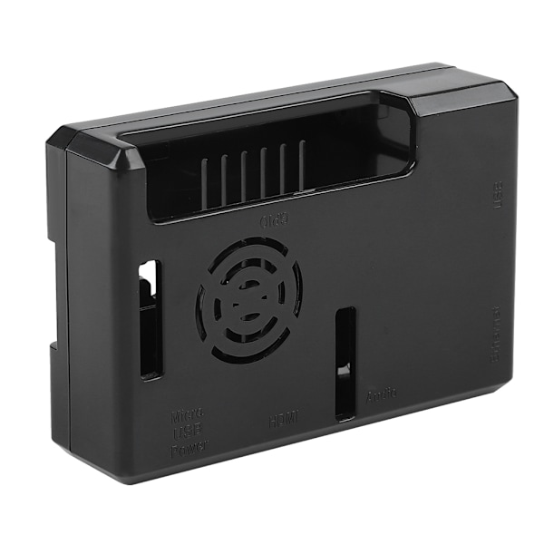 Hurtigere Varmeafledningsskal til Raspberry Pi Sort Skal til Raspberry Pi Model B+/3/2 Model B