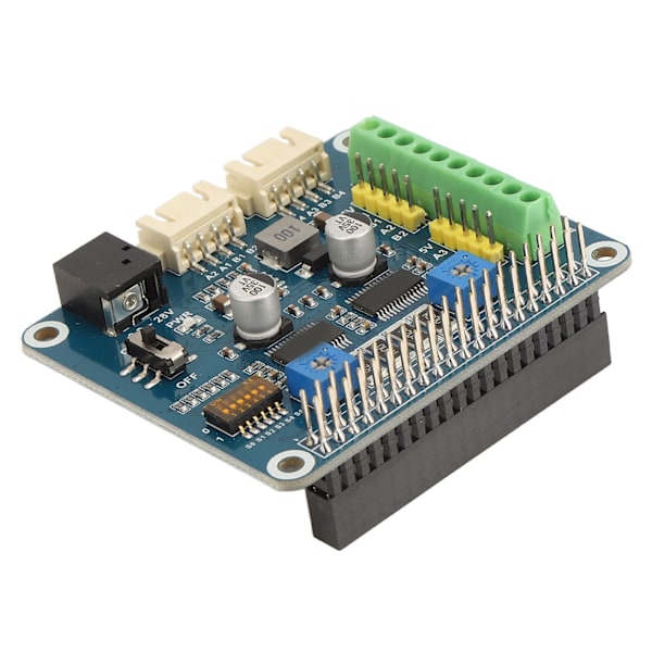 Stepper Motor HAT for Raspberry Pi HR8825 Motor Driver Chip Motor Controller Drives 2 Stepper Motors 1/32 Microstepping