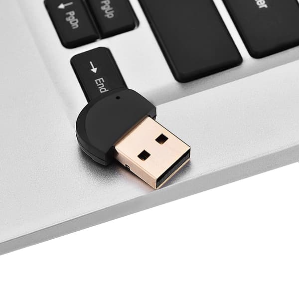 Mini Drive Free USB Bluetooth 4.2 Audio Adapter Transmitter Trådløs USB Dongle