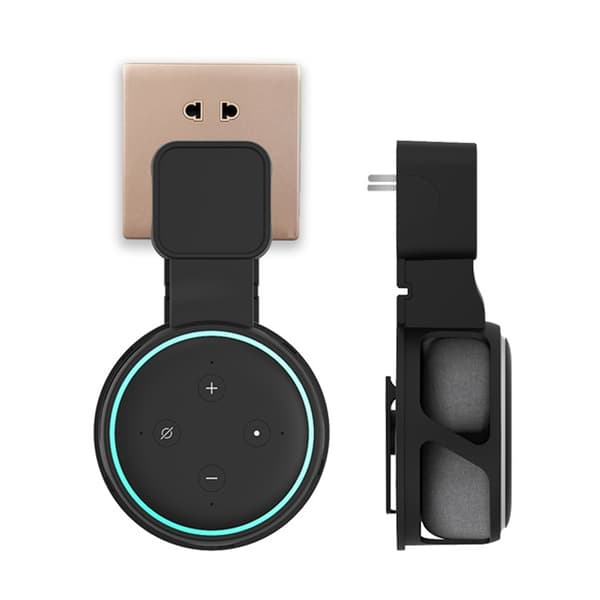 PluG in veggmontert smart høyttalerstativ for Echo Dot 3 (3. generasjon)