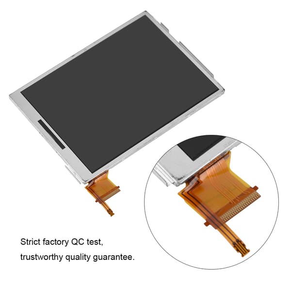 Reservedele Tilbehør Bund Nederste LCD-skærm Display til Nintendo 3DS XL Systemspil