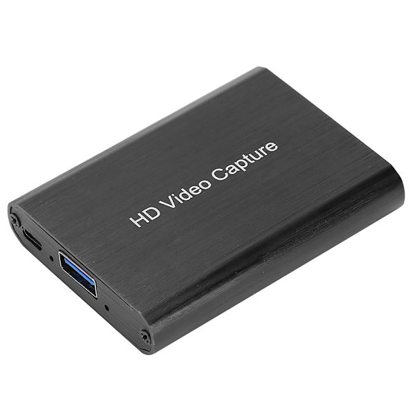 USB3.0-videokaappauskortti 2 x HDMI-portti 4K High Definition 1080P Live Record No Stuckblack