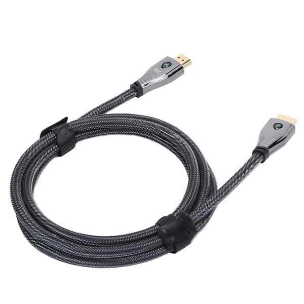 Adapterkabel med LED-transmission dynamisk version 2.1 8K ved 60Hz til HDMI Line2meter