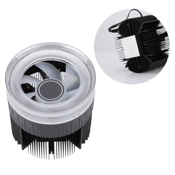 Farverig Streamer Version RGB Push-down CPU Køleplade PWM Temperaturstyring Til JONSBO CR-801
