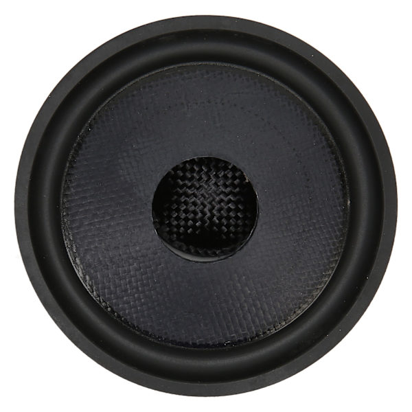 Papirhøyttalerkonus Trommepapir 1 Tommers Indre Diameter Gummi Surround Subwoofer Konuser Trommepapir for 4 Tommers Høyttaler