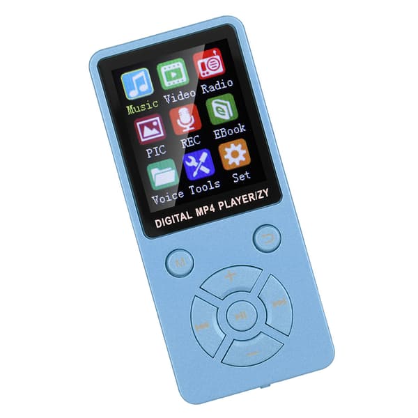 T1 Musik MP3-afspiller Bluetooth-understøttelse 32G hukommelse EightDiagram Tactics-knapper Blå