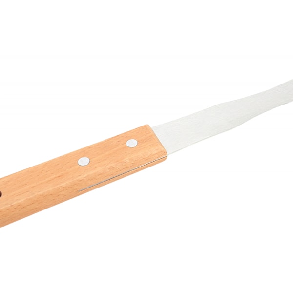 Utskåringsgaffel, Gaffel for kjøtt, 13 tommers matlagingsgafler med treskaft, Gaffel for grill i rustfritt stål, Lange metallgafler for kokker