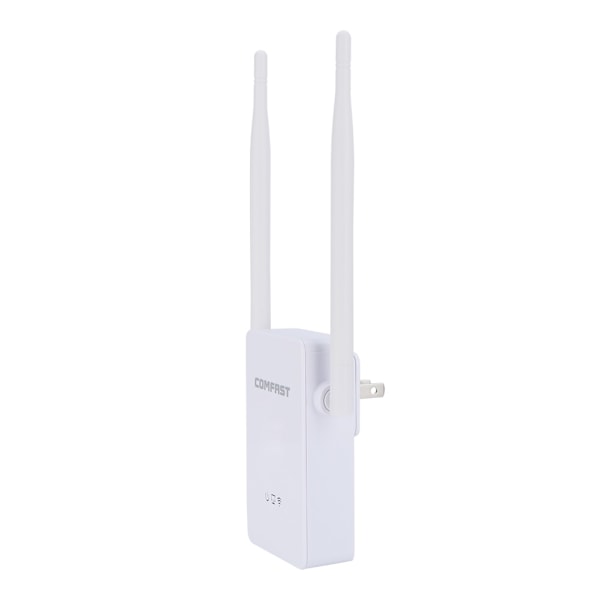 300Mbps trådløs signalforsterker COMFAST Wifi Range Router Extender med doble eksterne antenner