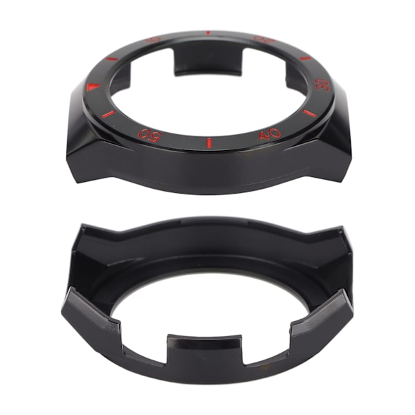 Suojakuori Huawei Watch GT 2E -älykellolle, rannekkeen näytönsuoja, kuori, puskurikehys (musta-punainen)