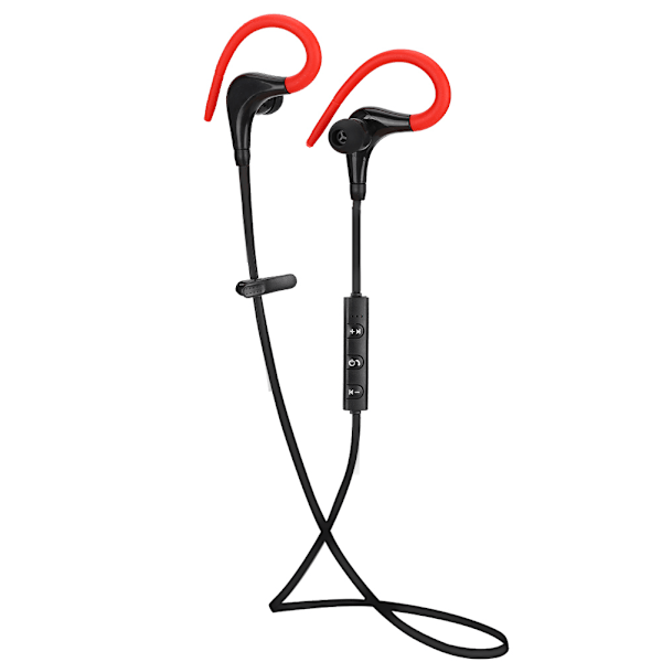 Trådlösa Bluetooth ergonomiska öronsnäcka headset in-ear stereo sport hörlurar