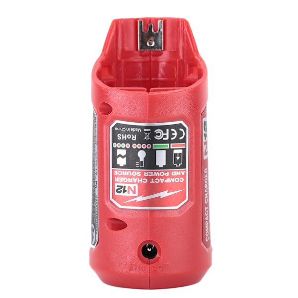 Alternative for Milwaukee Round Charger Replacement Compatible with All M12 Batteries Red