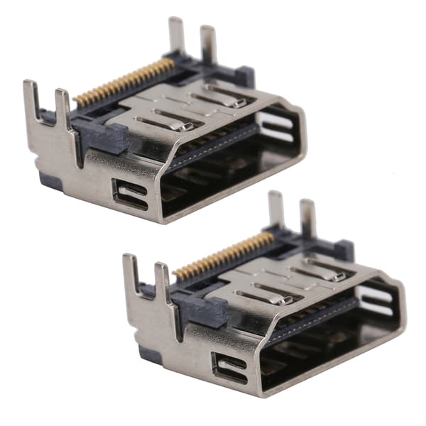 HD Multimedia Interface Kontrollgrensesnitt Sterk og Holdbar Port Socket Grensesnitt for PS5 2PCS