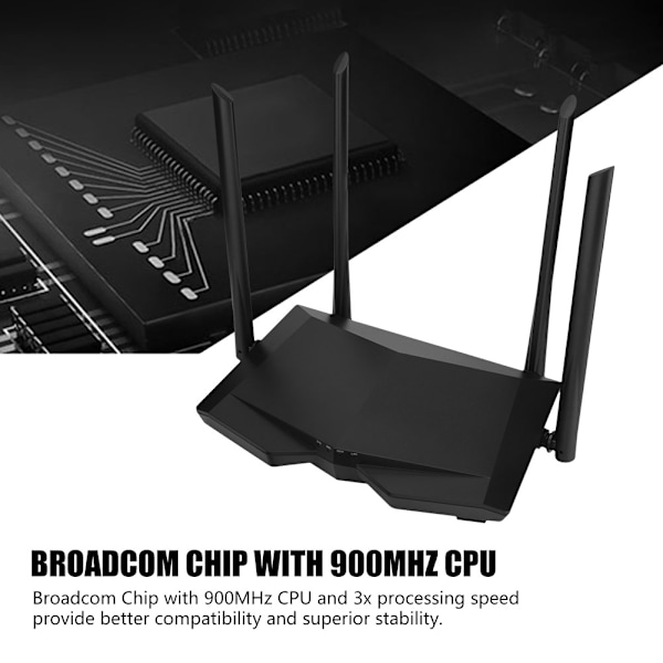 Tenda/ Tengda AC6  Kotiantenni Langaton reititin 1200M wifi 5G Siirtonopeus